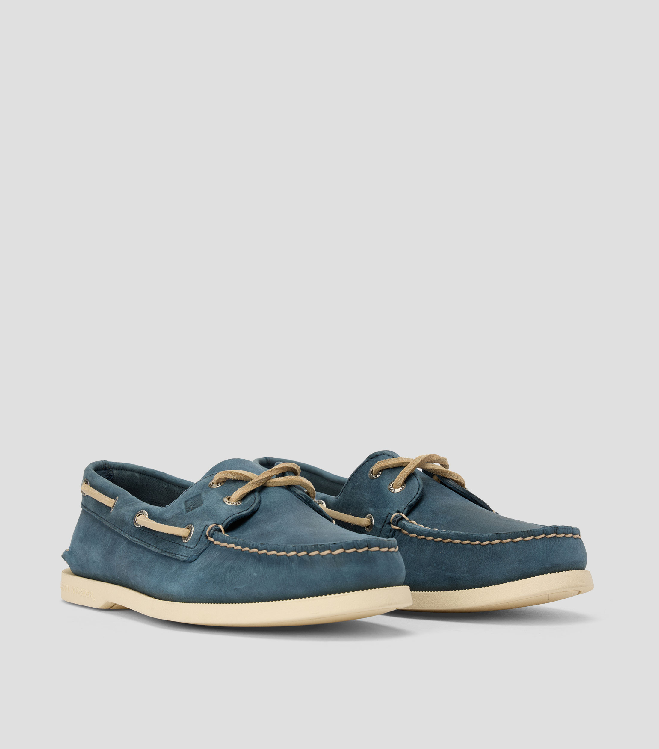 Zapatos casuales lisos en piel Hombre